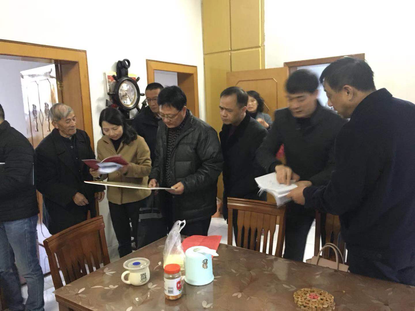 医疗保障服务中心赴汀祖卫生院检查、督导精准扶贫政策落实情况2